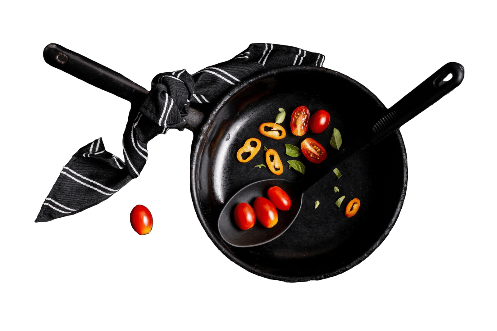 chilli-pepper-tomatoes-black-frying-pan-flat-lay